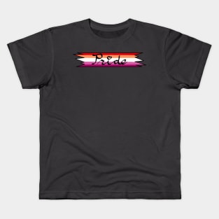 Lesbian Pride Ribbon Kids T-Shirt